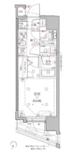 クレイシアIDZ千代田岩本町【4階】の間取り