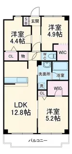 ロマネスクKEN【4階】の間取り