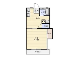 ハイツ昭和土地名取A棟【2階】の間取り