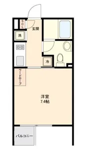 GRAN PASEO新宿【4階】の間取り