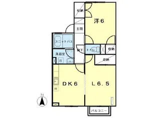 BambooWood1【1階】の間取り