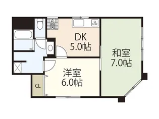 新見ビル【4階】の間取り