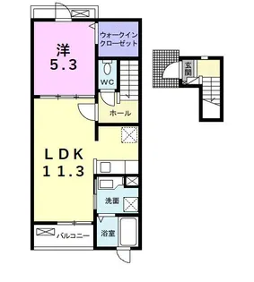 フローラ【2階】の間取り