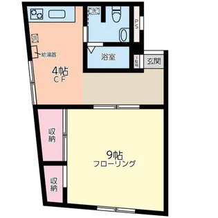 フォンテーヌワセダ【3階】の間取り