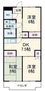 プランドール【2階】の間取り