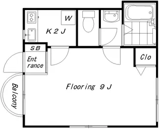 A BEAUNE(ア・ボーヌ)【1階】の間取り