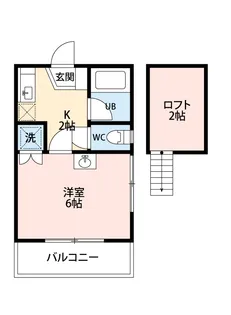 メゾンアンタレス鷺ノ宮(SAGINOMIYA)【2階】の間取り