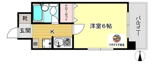 朝日プラザ天文館南【3階】の間取り