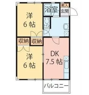 山形県山形市西田5【マンション】の間取り