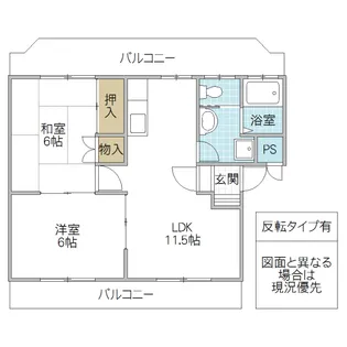 高野マンション【3階】の間取り