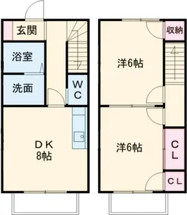 ハイツ耀の間取り