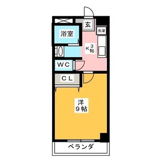 サンモール【2階】の間取り