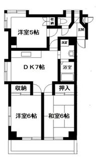 クレエハイム【3階】の間取り
