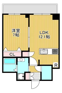 LASA大崎V【2階】の間取り