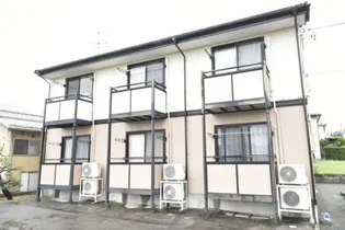 新潟県新潟市西区五十嵐1の町【アパート】の外観