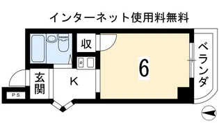 メゾン大山【1階】の間取り