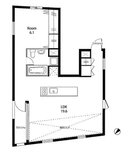 LAPIS(ラピス)【6階】の間取り