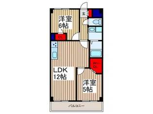 クリエ-ル志木【3階】の間取り