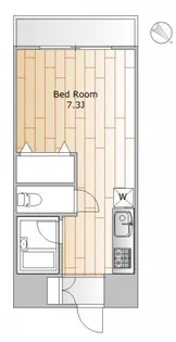 バーム千駄ヶ谷【3階】の間取り