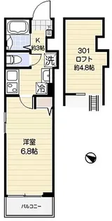 東京都板橋区相生町【アパート】の間取り