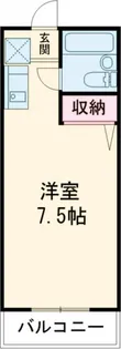 エクセラン成城【3階】の間取り