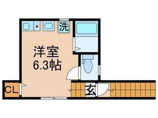 ヴォワル【2階】の間取り
