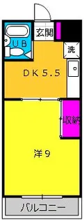 サントピアマンション【2階】の間取り