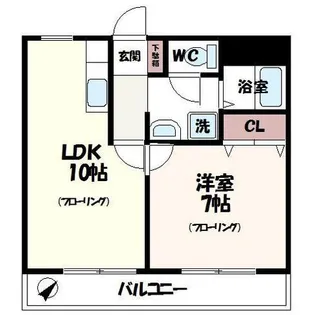 グランシャリオ【2階】の間取り