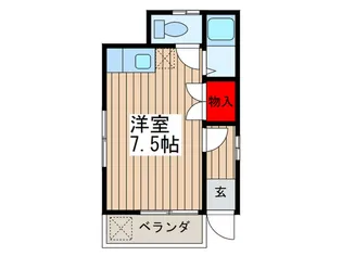 キャロルハウス【1階】の間取り