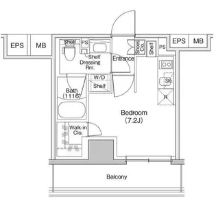 ザ・パークハビオ川口【10階】の間取り