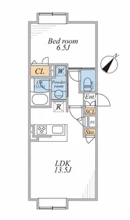 LEGALAND初台【4階】の間取り