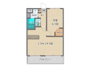 グリーンバレー五番館【3階】の間取り