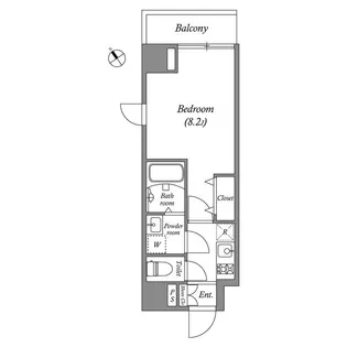 GRAN PASEO田端B【2階】の間取り