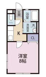ヒルトップ【1階】の間取り