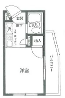 シルフィード厚木【4階】の間取り
