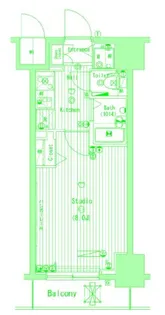 グランド・ガーラ横濱万世町【3階】の間取り