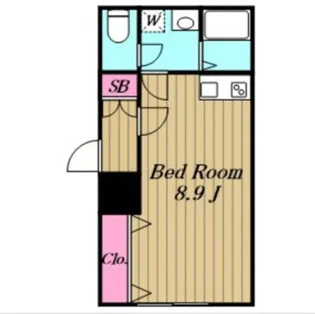 LEGALAND三軒茶屋【2階】の間取り