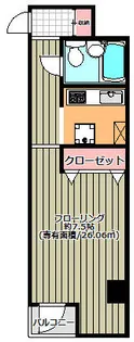 マンション西田【3階】の間取り
