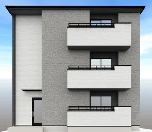 川越市砂新田アパート1期1号棟の画像