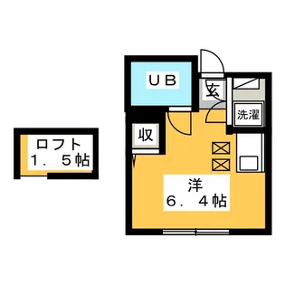ウインズ希望ヶ丘【2階】の間取り