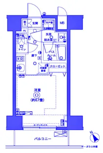 ZOOM横浜【2階】の間取り