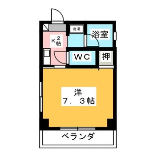 プライムメゾンSJR【2階】の間取り