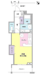 コート昴【1階】の間取り