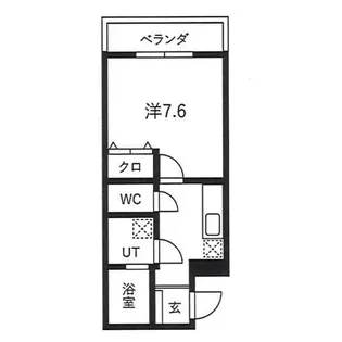 ヴィガラス大手町【1階】の間取り