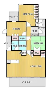 モアグレース多治見II【11階】の間取り