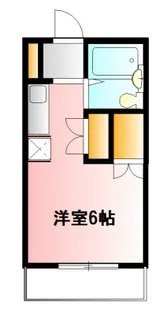 ハイツラビット【1階】の間取り