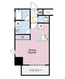 サンド・キャッスル佐古一番町【2階】の間取り