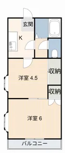 ヴェルデ新川【1階】の間取り