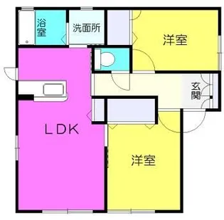 セフィラ高玉【1階】の間取り