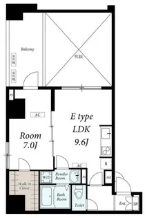 リブリ・東上野【6階】の間取り